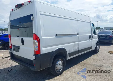 2019 Ram Promaster 2500 High Roof 159 Wb from USA, damaged, VIN 3C6TRVDG1KE502461